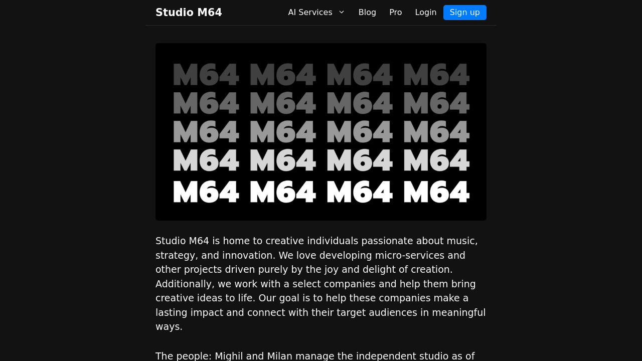 Studio M64